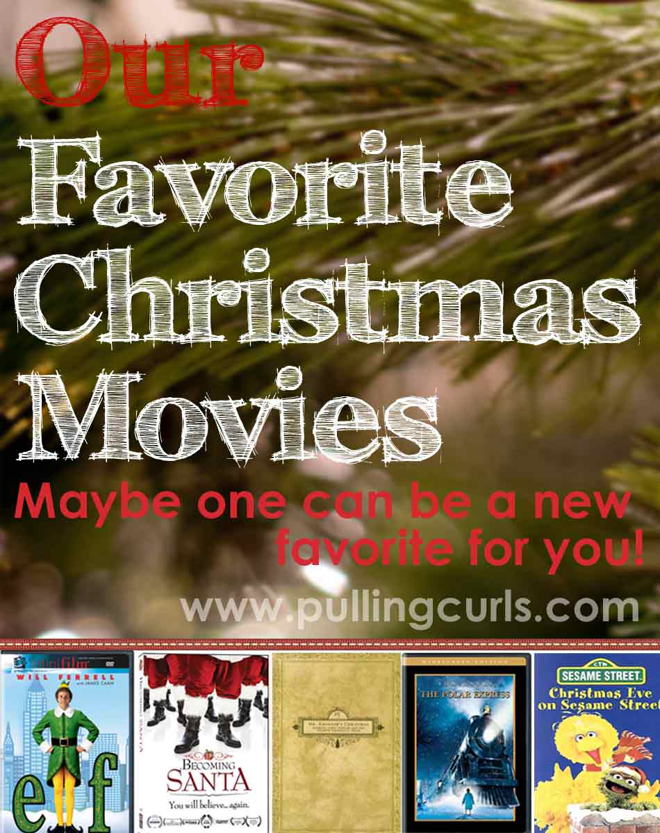 My Top 5 Christmas movies. Are yours on my list? I hope you'll find a new one you can love!