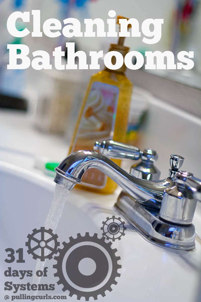 Cleaning bathrooms isn't my LEAST favorite task. Come find out why. :)