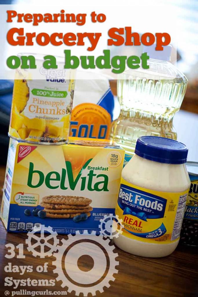 When shopping on a budget, preparing a grocery list is almost as important as what you buy!