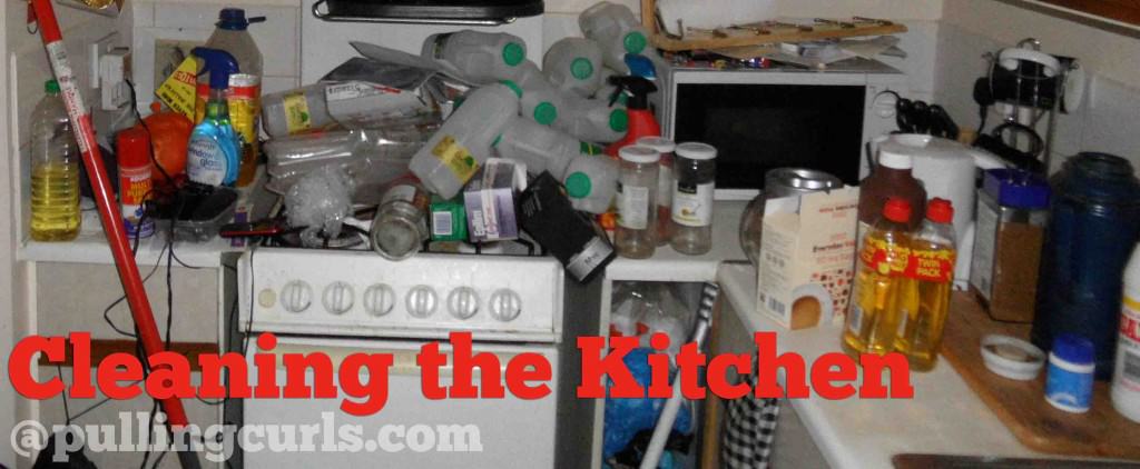 Cleanig the kitchen is a task on every mom's list. Here's some ideas on not being overwhelmed by it.