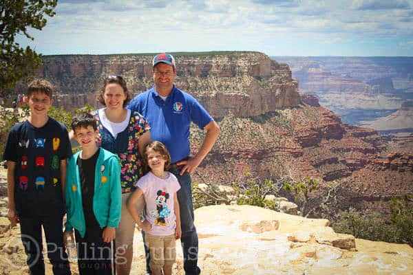Our family visisted the Grand Canyon