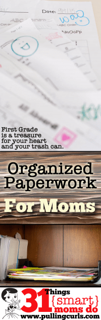 how to organize paperwork in your home