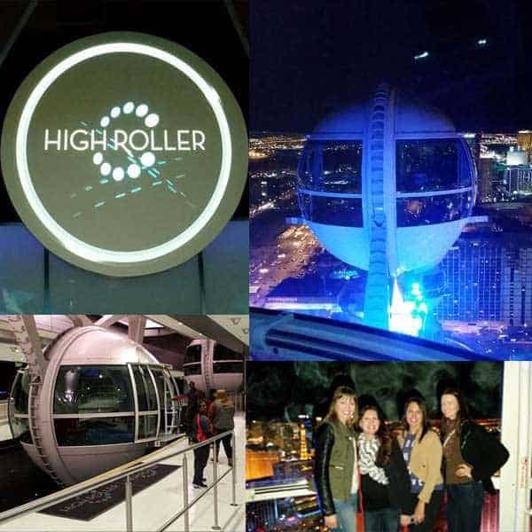 High roller wheel in Las Vegas
