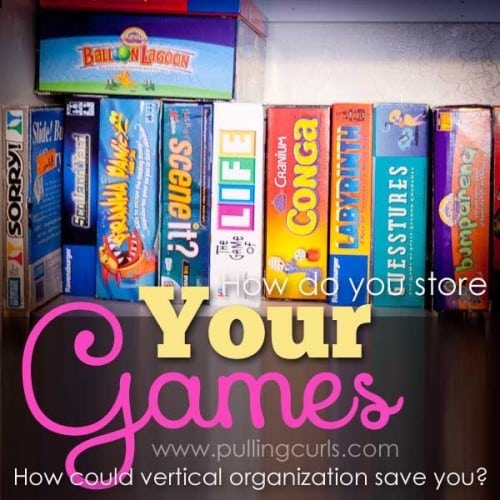 Orgainzing games vertically is a great way to make them accessible!
