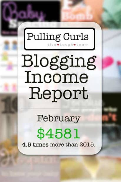 February 2016 income is up 4.5 TIMES what it was last year at this time. Let's learn together what I'm doing to increase my income!