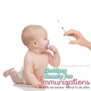 Get your baby immunization ready with this set of 6 things you can do before and after to make the day a little easier.