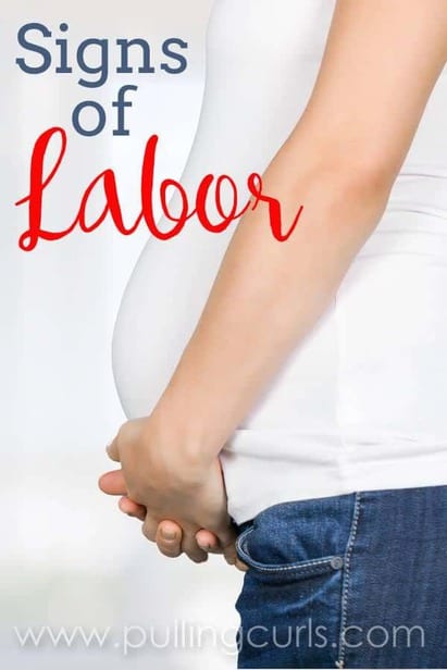 Signs You're Going into Labor