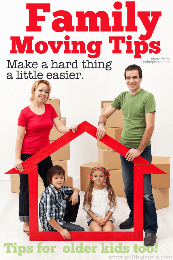 These family moving tips are ideas that will help your kids move with grace, and with you modeling good behavior to help them adjust. It's hard, but an open mind helps!
