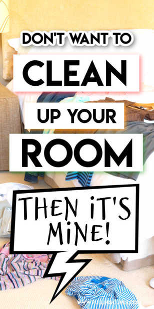 Wondering how to get older kids to clean up their room? This handy tip is an awesome start! via @pullingcurls