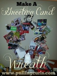 greeting card wreath