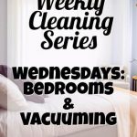 How to clean your room -- did your mom ever teach you? Let's vacuum, get out the clutter and create a peaceful place!