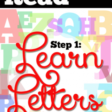 Learning letters is all about fun & games. Here are six games to play to learn your letter sounds!