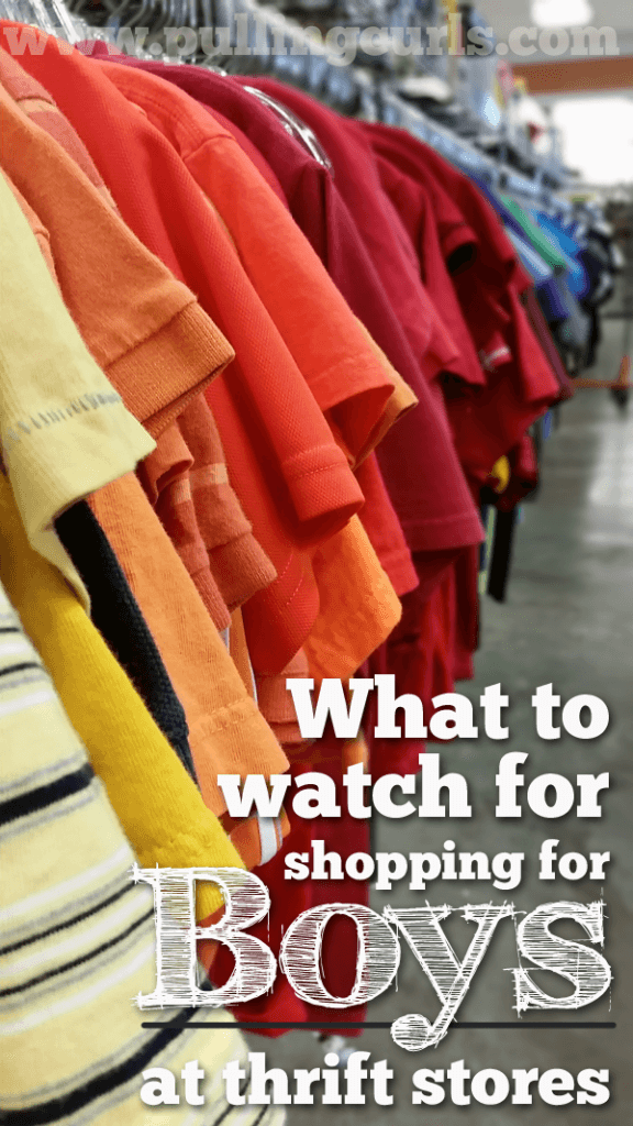 How to Shop for Boys Clothes at Thrift Stores