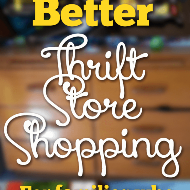 Thrift store shopping can be intimidating until you go with someone who has tips. Come with me for my best tips for thrift store shopping, and soon you'll be the pro too! #pullingcurls