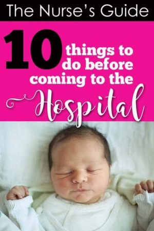 hospital checklist for mom to be | baby | labor | pregnancy | pregnant | labor and delivery | hospital bag