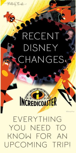 recent Disney changes