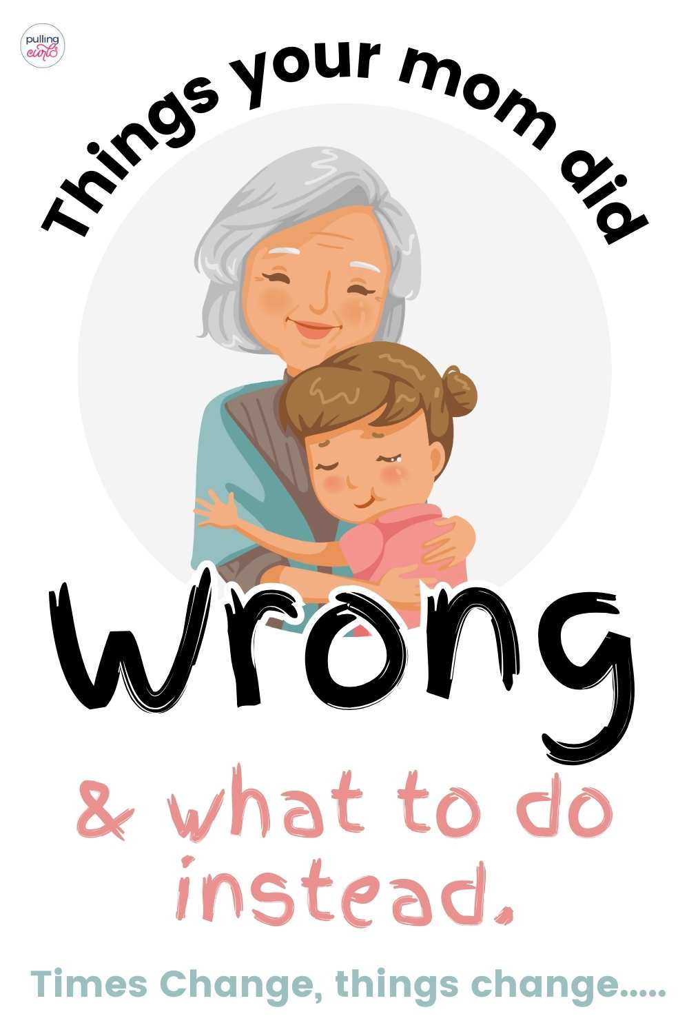 Your mom might do things different with a newborn in the wrong way. via @pullingcurls