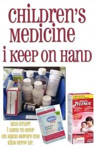 Children's medicine | tips | products | essential | mom | products | storage