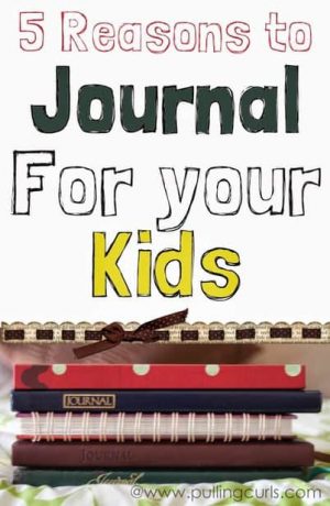 Keeping a journal for kids has so many benefits.