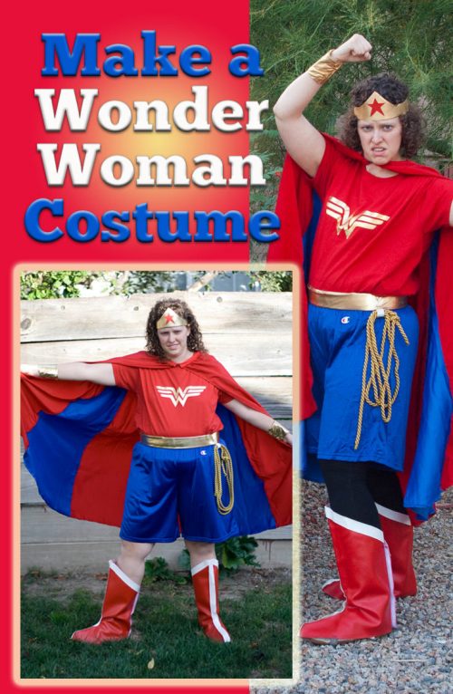 DIY Wonder Woman Cotume