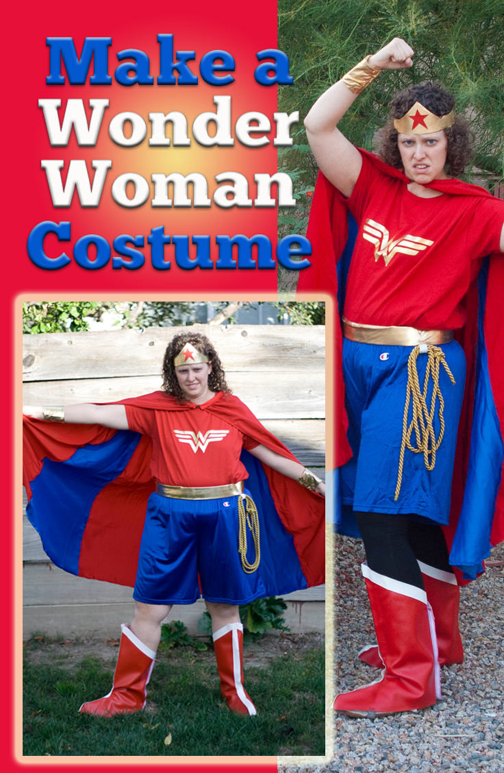 DIY Wonder Woman Costume
