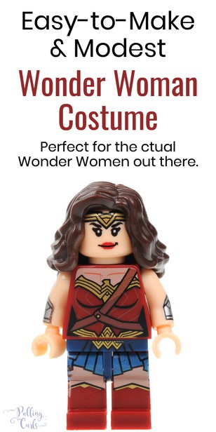 girls wonder woman costume via @pullingcurls