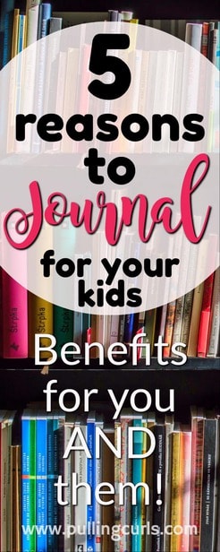 Taking the time to journal for your kids has so many benefits, many of which you won't realize until years later. Newborn / baby / toddler / teen / preschooler / mom / parenting