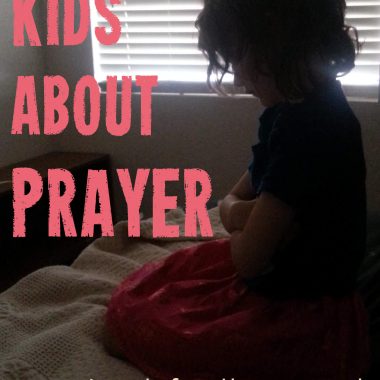 Teaching children about prayer is more than showing them how to do it. It's showing them when they get an answer.