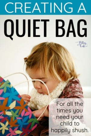 making a quiet bag