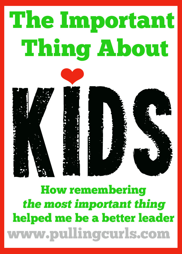The Most Important Thing About Kids Most Important Thing Copy The Most Important Thing About Kids