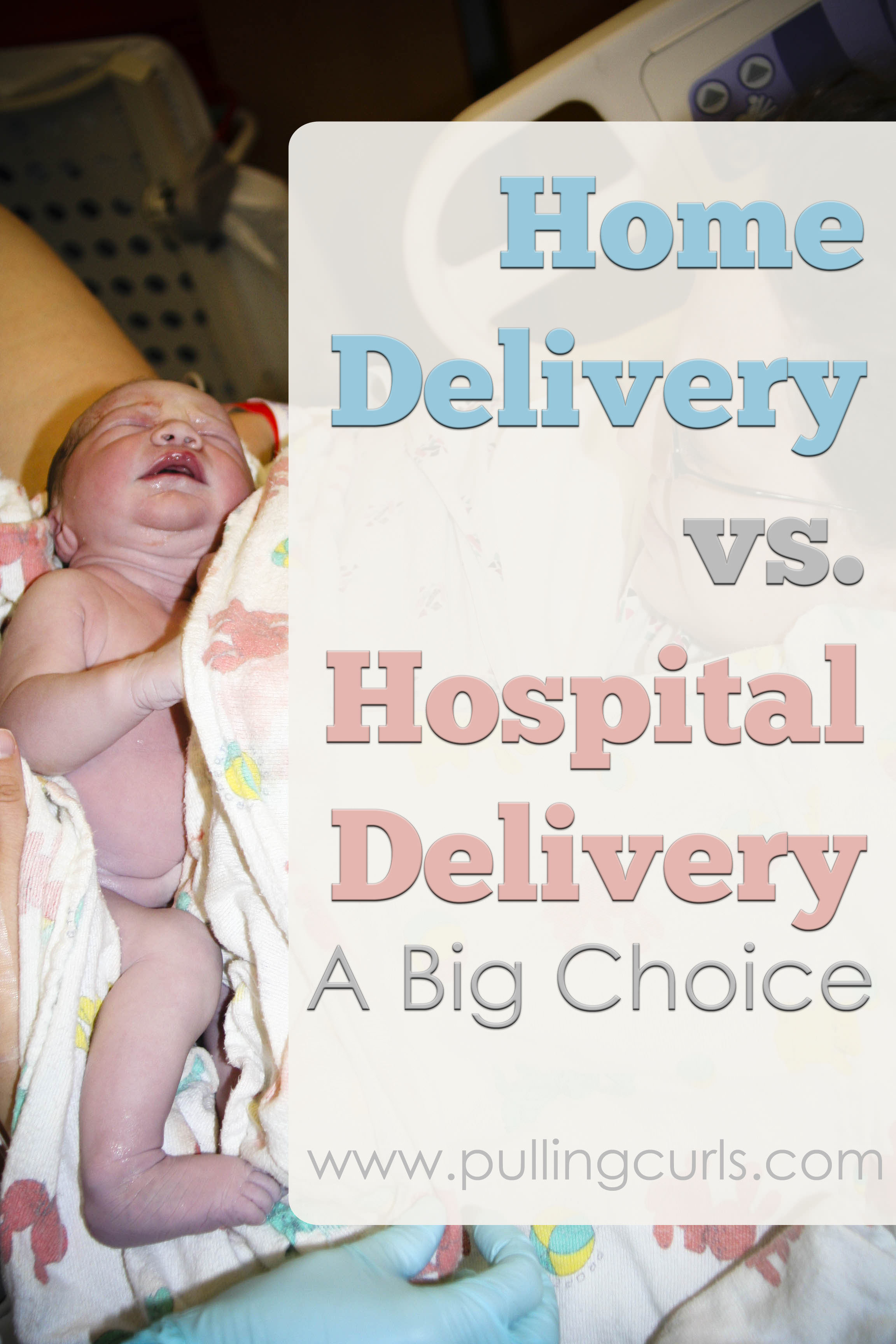 When considering a home vs hospital delivery there are plenty of things to think about on BOTH ends! Home delivery | baby | Hospital | hospitals | mom | midwife | safety | newborn | pregnancy