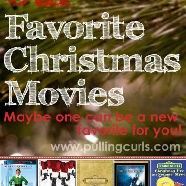 My Top 5 Christmas movies. Are yours on my list? I hope you'll find a new one you can love!