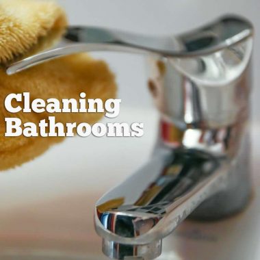 Cleaning your bathroom could be one of your favorite jobs if it doesn't seem so overwhelming with all the dang surfaces!