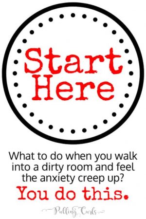 What to do when your house overwhelms you.