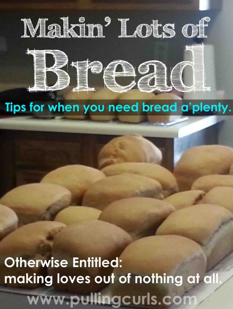 Bread recipes - Bread recipes at home - Bread for Christmas - Giving bread - Large batches of Bread