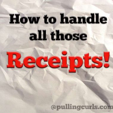 Learn how to organize receipts so you have the papers on hand when you need them.
