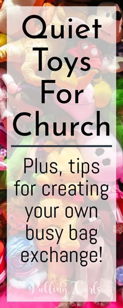 Busy bags for church can help your child enjoy church AND learn and grow in so many ways -- setting up an exchange is EASY! Let me show you how!