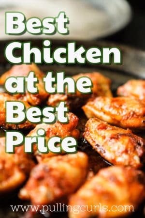 Buying chicken in bulk can feel overhwelming, but by breaking it down into sections makes it manageable!