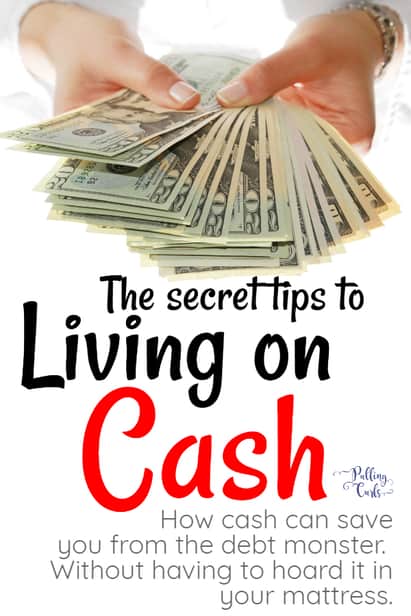 Living on cash takes a bit of finesse -- let's talk about what to do so that it's easy to say now when you're fresh out! #budget #cash #income via @pullingcurls