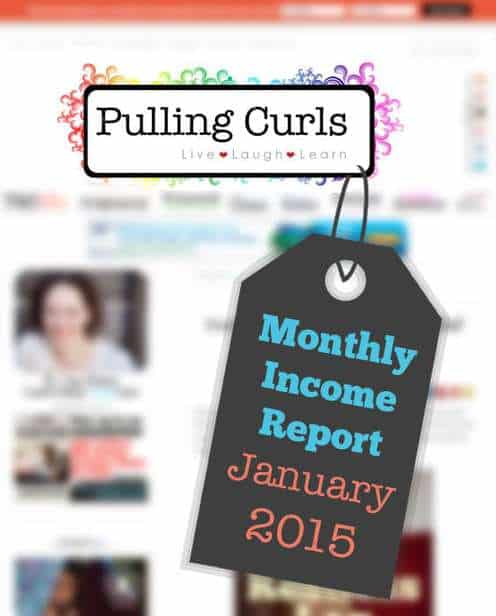 January 2015 income report from Pulling Curls. What's working and what's not, and is this really worth my time?