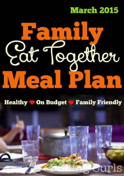 March Family Meal Plan