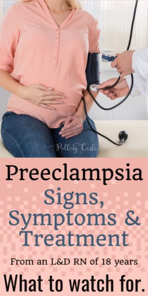 preeclampsia signs and symptoms