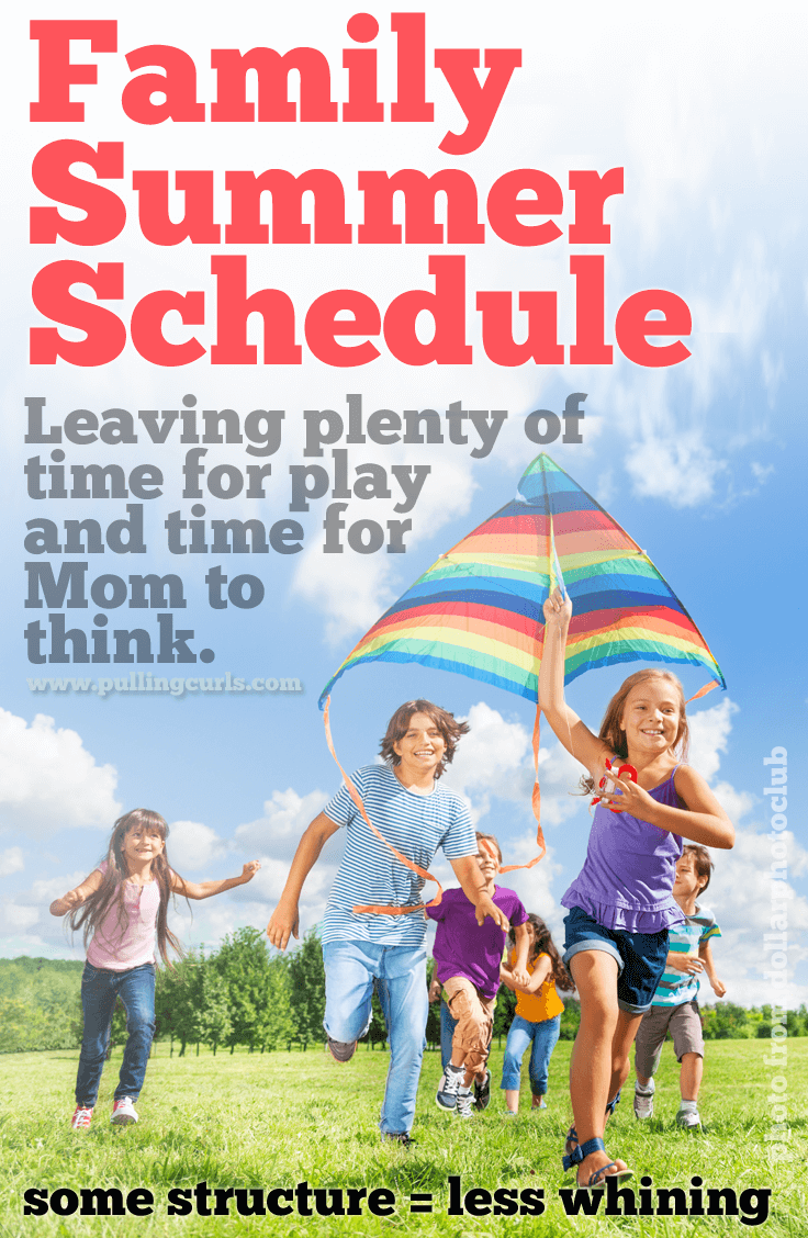 Family Summer Schedule