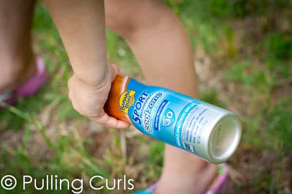 Use Bananna Boat sunscreen to protect your family!