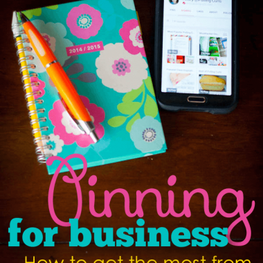 Pinning for business is very different than pinning for pleasure. Come find out my 5 tips to help you get noticed in the giant land of Pinterest!