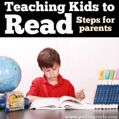 Teaching Reading for Parents will help you in 4 steps in guiding your child to the magical world of literacy!