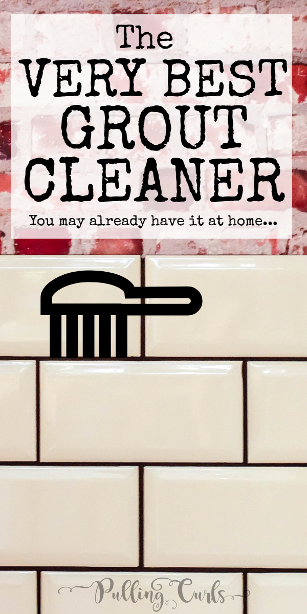 Clean grout on tile floors | cleaner | chores for children | lines | shower | tool | naturally | deep clean #grout #tile #cleaning