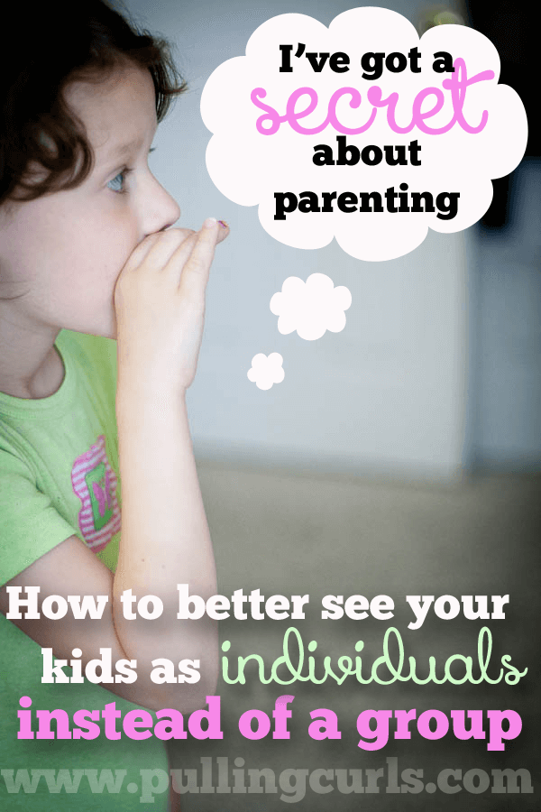 Do you ever group-parent your kids, when in reality each child needs their own methodology? I just read a book that changed how I parent and it's allowing each of my kids to be who THEY are. Would you like to parent like that?