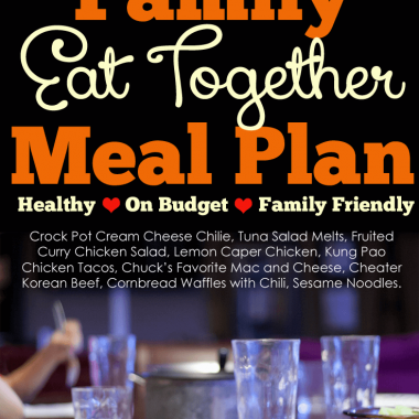 This August 2015 Meal Plan will help feed your family without wanting to cry when they ask you what's for dinner.