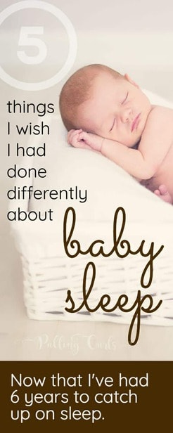 Sometimes 20/20 after thought is what you REALLY need to know what to do about a serious problem like baby sleep. via @pullingcurls